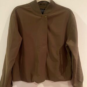 Athleta Olive Endless Bomber Jacket - Medium